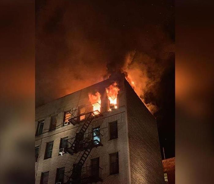 Fire In Bronx Building